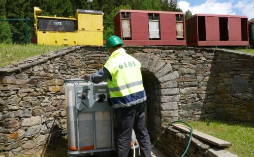 Passive Wasserbehandlung im Altbergbau Sachsen durch G.E.O.S. zur Reduzierung von Arsen, Cadmium und Zink gemäß WRRL
