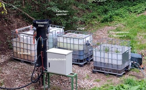 Passive Wasserbehandlung im Altbergbau Sachsen durch G.E.O.S. zur Reduzierung von Arsen, Cadmium und Zink gemäß WRRL