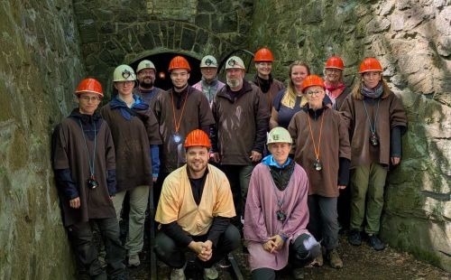G.E.O.S.-Hydrogeologen erkunden Schaubergwerk bei Mittweida im Zschopautal: Bergbaugeschichte und Naturerlebnis