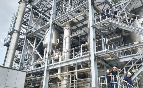 G.E.O.S.-Team Verfahrenstechnik/Biotechnologie besuchte DIAMO-Sanierungsanlagen und Brauerei Cvikov in Nordböhmen.