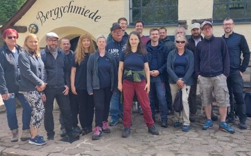 G.E.O.S.-Team Geotechnik-Bergbau auf Exkursion im UNESCO-Welterbe Montanregion Erzgebirge/Krušnohoří