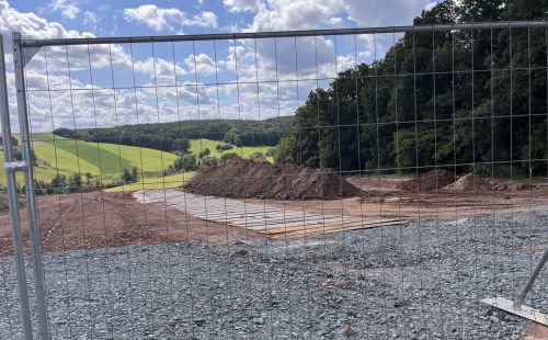 Verwaltung der G.E.O.S. Ingenieurgesellschaft besuchte beim Teamtag zwei SuedOstLink-Baustellen von 50Hertz bei Gera und Bad Köstritz