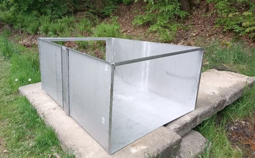 G.E.O.S. baut Messwehre am Roten Graben - neue Abfluss- und Gütedaten liefern Datenbasis für Sanierung