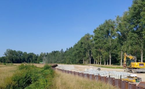Neues Hochwasserrückhaltebecken an der Bobritzsch: G.E.O.S übernimmt ökologische Baubegleitung