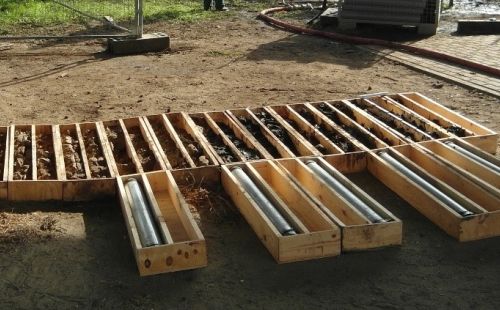 Geothermie am Riebeckplatz / Zukunftszentrum Halle: G.E.O.S. begleitet Bohrungen zur Baugrundbewertung, Machbarkeitsstudie