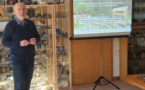 G.E.O.S. nahm am St. Christoph Stolln in Breitenbrunn eine Demonstrationsanlage zur naturbasierten Reinigung von Bergbauwässern in Betrieb