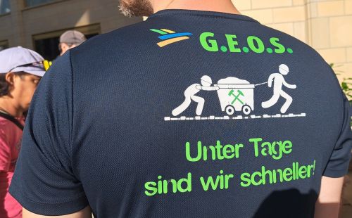 Firmenlauf Chemnitz 2025: G.E.O.S. läuft mit