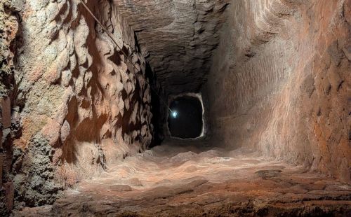 G.E.O.S.-Hydrogeologen erkunden Schaubergwerk bei Mittweida im Zschopautal: Bergbaugeschichte und Naturerlebnis