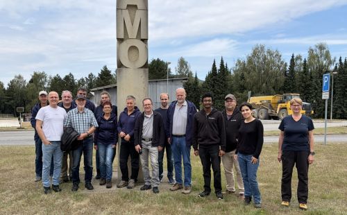 G.E.O.S.-Team Verfahrenstechnik/Biotechnologie besuchte DIAMO-Sanierungsanlagen und Brauerei Cvikov in Nordböhmen.