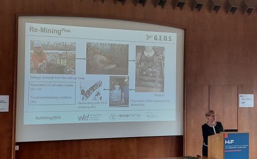 recomine-Bündnis zieht Bilanz, G.E.O.S. stellt Projektinnovationen auf Konferenz ReMining 2025 vor