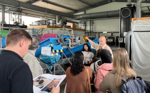 PROMETIA Tech Tour 2026:  Europäische Nachwuchsforschende informieren sich in Halsbrücke über G.E.O.S.-Innovationen