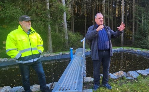 G.E.O.S. nahm am St. Christoph Stolln in Breitenbrunn eine Demonstrationsanlage zur naturbasierten Reinigung von Bergbauwässern in Betrieb
