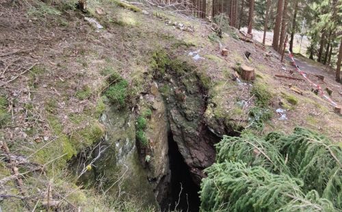 Verwahrung von Stollen und Tagesbrüchen auf dem Rabenberg in Johanngeorgenstadt durch G.E.O.S.