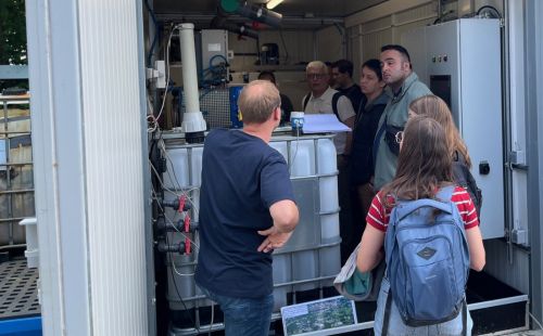 PROMETIA Tech Tour 2026:  Europäische Nachwuchsforschende informieren sich in Halsbrücke über G.E.O.S.-Innovationen
