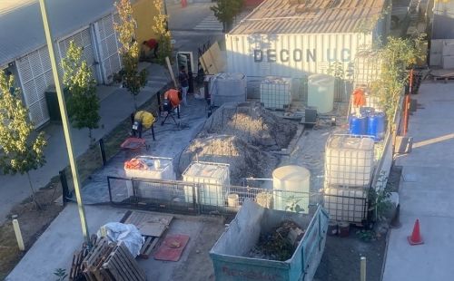 Biolaugung zur Gewinnung von Wertmetallen aus Erzen, Tailings und Schlacken. Entwicklung und Pilotierung durch G.E.O.S.