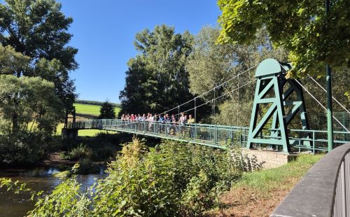 Teamausflug G.E.O.S.-Niederlassung Chemnitz: Wandern, Bergbau und regionale Geschichte rund um Sachsenburg