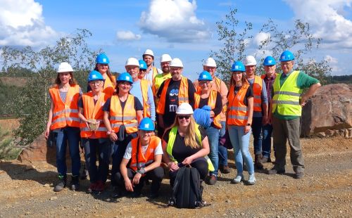 Hydrogeologie-Team von G.E.O.S. erkundet die Lausitzer Bergbaugeschichte – von der F60 bis zum Grauwackesteinbruch