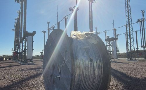 Netzausbau erleben - Vor-Ort beim SuedOstLink: G.E.O.S. besucht Kabelabschnittsstation und Rohrvortrieb